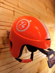 PRILBA WEDZE 74 NEON ORANGE 53-56CM